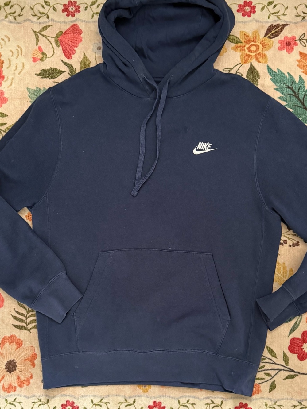 Nike Navy Blue Pullover Hoodie